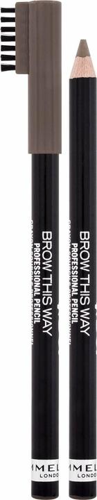 Produktbild Rimmel London Rimmel - Brow This Way Brow Eyebrow Pencil with Brush 005h Brown 0.25g (Ash Brown)