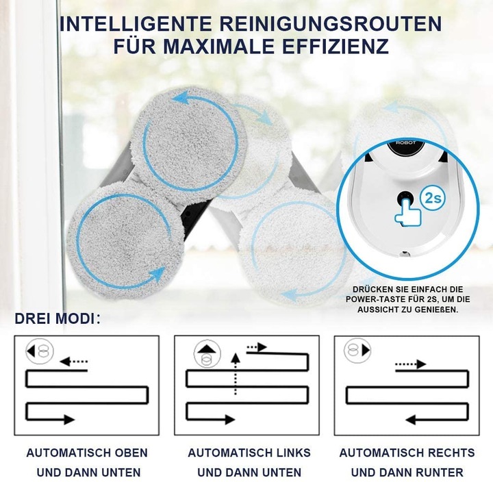 Actual product image Sophinique Window cleaning robot X5
