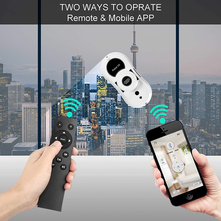 Actual product image Sophinique Window cleaning robot X5