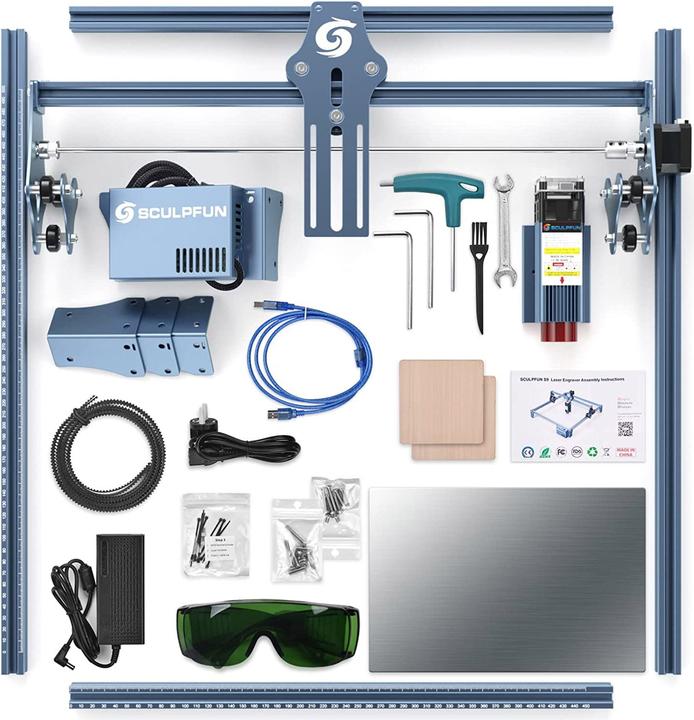 Produktbild Sculpfun S9 Lasergravur-Schneidemaschine