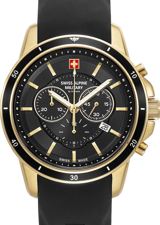 Image du produit Swiss Alpine Military 7089.9817 Chronographe Mens Watch 44mm 10ATM (Chronographe, 44 mm)