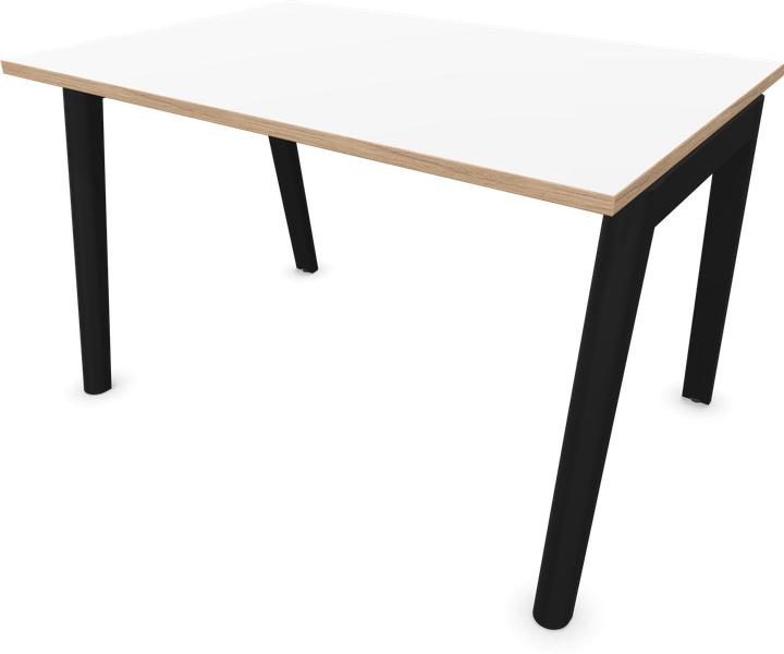 Holz | Esche gebeizt schwarz, Weiss