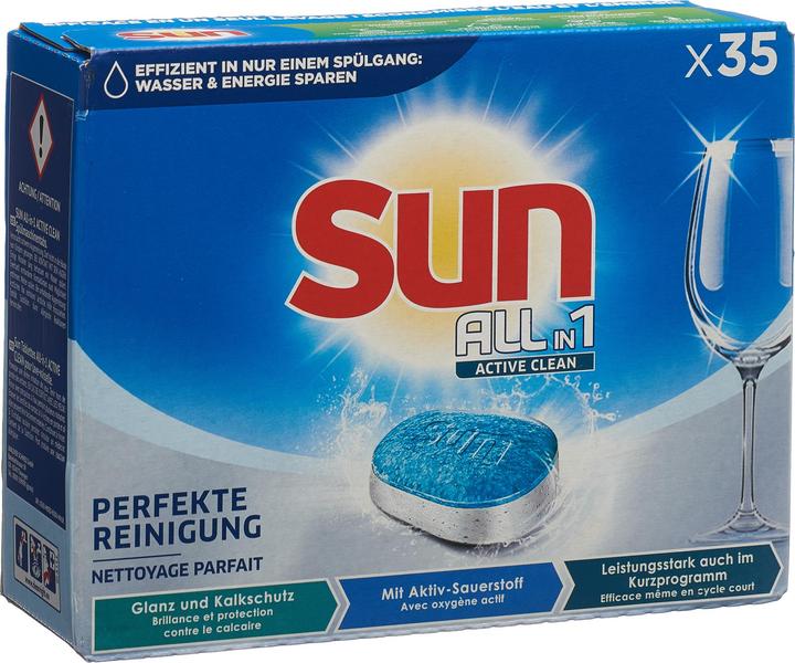 Produktbild Sun All-in-1 Active Clean Tabs Regular 35x (Tabs)