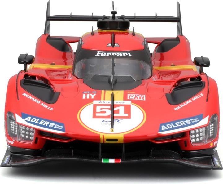 Actual product image Bburago Ferrari 499P Le Mans Champion 2023