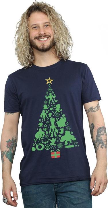 Immagine prodotto Avengers Christmas Tree Maglietta Uomo (L)