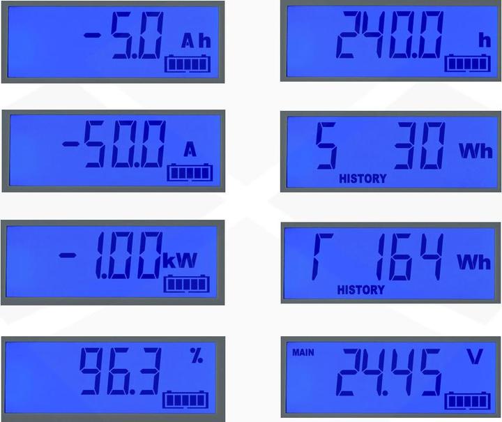 Image du produit Victron Energy Moniteur de batterie BMV-702 Black, 6.5-95VDC