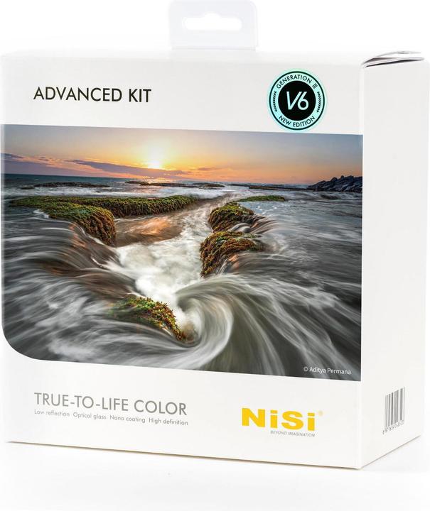 Actual product image Nisi Lens Filter Advanced Kit V6 100mm (100 mm, Neutral colour filter, 100 mm)