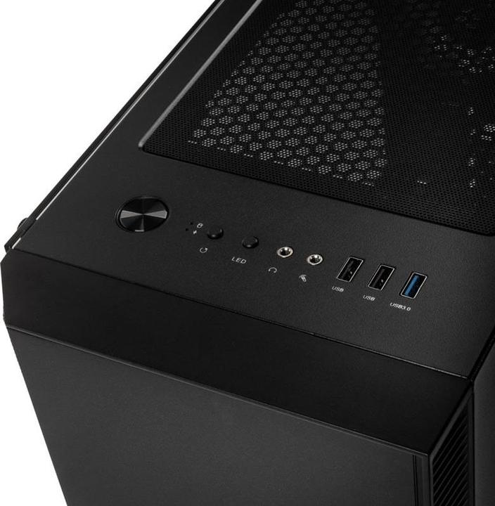 Actual product image Zalman R2 Black Computer Case Midi Tower Black (ATX, mATX, Mini-ITX, E-ATX)