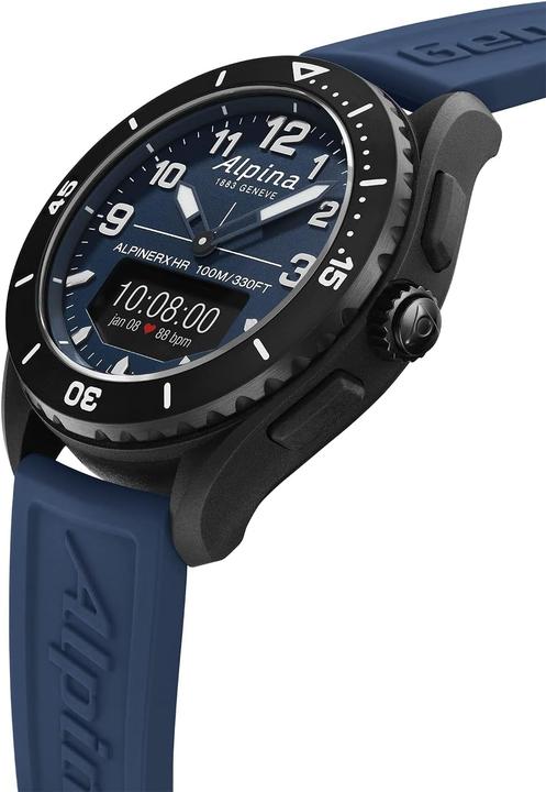 Produktbild Alpina Watch Alpiner X Alive (Chronograph, Digitaluhr, Uhr mit Schmuckstein, 45 mm)