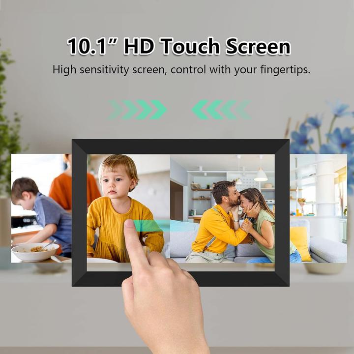 Actual product image Yenock Digitaler Bilderrahmen WiFi 10 (10.10", 1280 x 800 pixels)