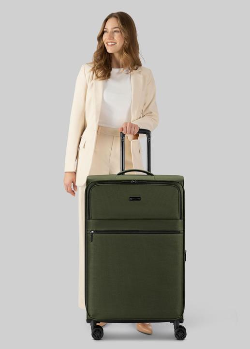 Actual product image Bugatti Valencia Soft 4 Rollen Trolley L 74.5 cm mit Dehnfalte (89 l)