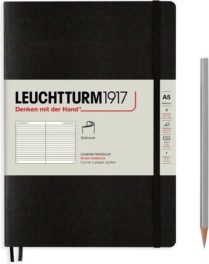 Produktbild Leuchtturm1917 Notizbuch (A5, Liniert, Weicher Einband)