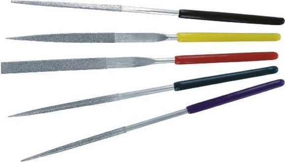 Actual product image Vallejo 5pc diamond file set 100mm (T03004)