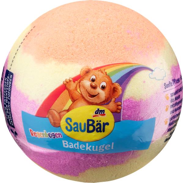 Image du produit dm SauBär Boule de bain enfant arc-en-ciel (Bombe de bain)