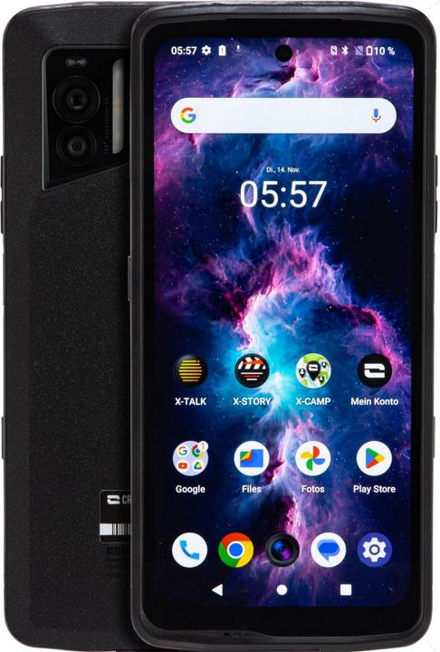Image du produit Crosscall Stellar X5 (128 Go, Noir, 6.50", Double SIM, 5G)