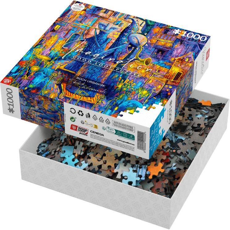 Thumbnail - Good Loot Puzzle 1000 Imagination Roch Urbaniak Parade of Giants (1000 Teile)