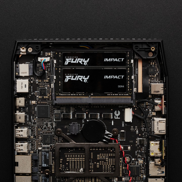 Actual product image Kingston FURY Impact (1 x 16GB, 2666 MHz, DDR4-RAM, SO-DIMM)