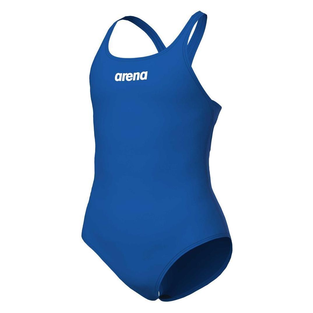 Arena, Mädchen, Badeanzüge, G Team Swimsuit Swim Pro Solid, Blau, (128)
