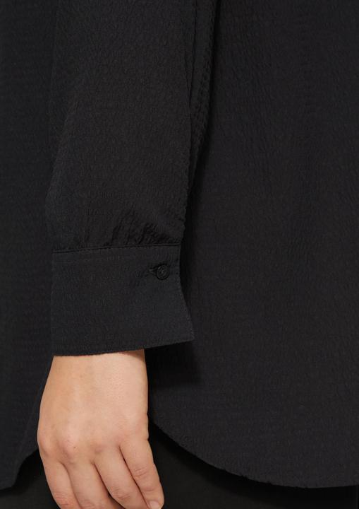 Image du produit s.Oliver Bluse Strukturierte Hemdbluse mit Raffung (44)