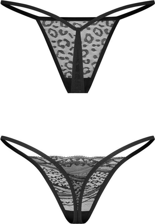 Produktbild Obsessive Clara 2er-Pack Tangas 2XL/3XL (XXL, 3XL)