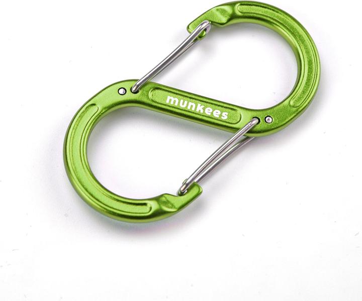 Actual product image Munkees S-Form-Karabiner mit Drahtschnapper