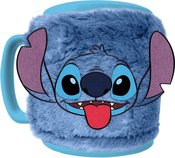 Actual product image Pyramid Lilo & Stitch fuzzy mug Stitch (440 ml)