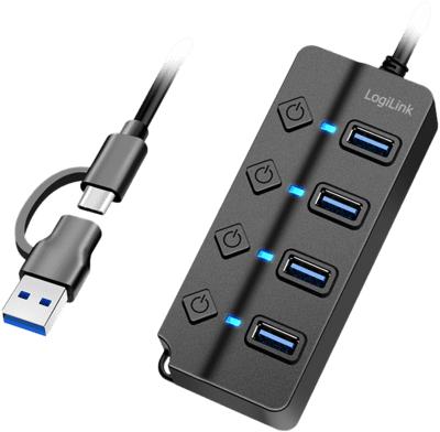 Produktbild LogiLink UA0419 (USB-C, 4 Ports)