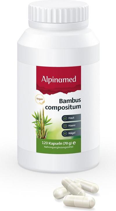 Actual product image Alpinamed Bamboo Compositum (120 Piece, Capsules, 120 g)