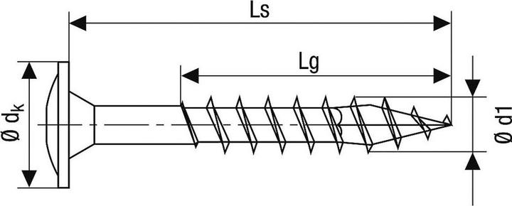 Produktbild Spax Tellerkopf T-Star Plus T30 Vollgewinde Wirox (100 Schrauben pro Stück)