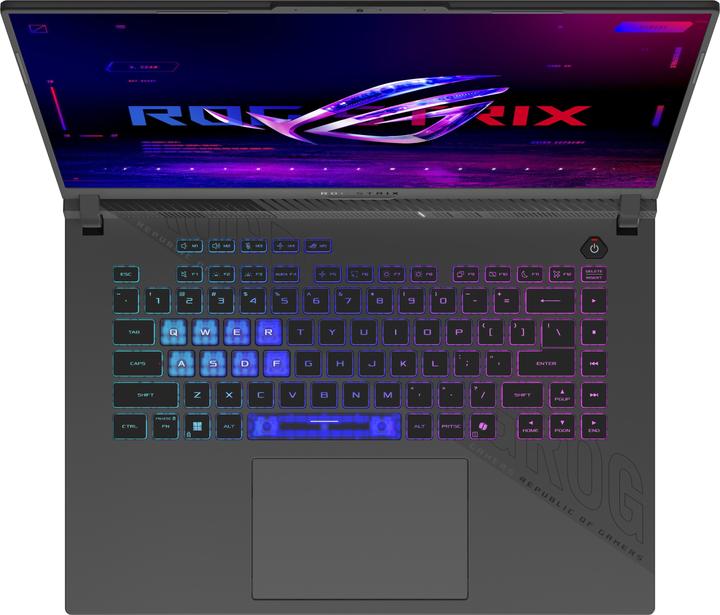 Produktbild ASUS ROG Strix G16 RTX 5070 Ti (16", AMD Ryzen 9 8940HX, 32 GB, 125 GB, DE)