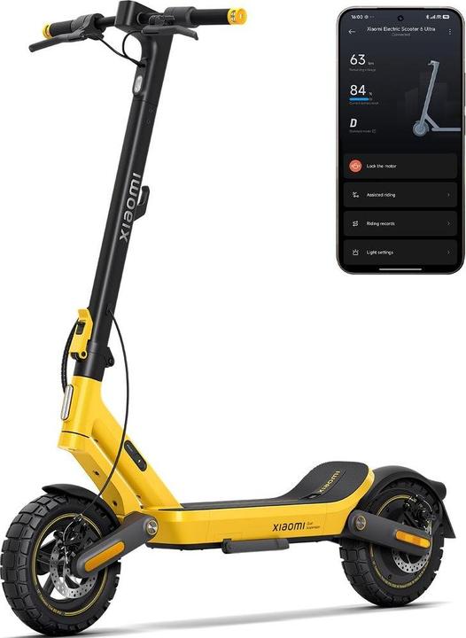 Produktbild Xiaomi Electric Scooter 6 Ultra Swiss Edition (20 km/h, 75 km, 500 W)