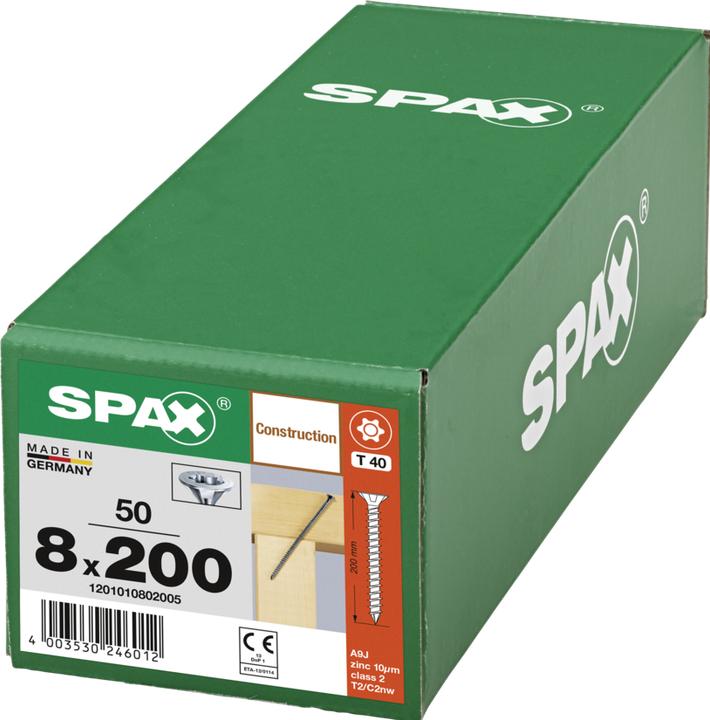 Produktbild Spax Holzbauschrauben (50 Schrauben pro Stück)