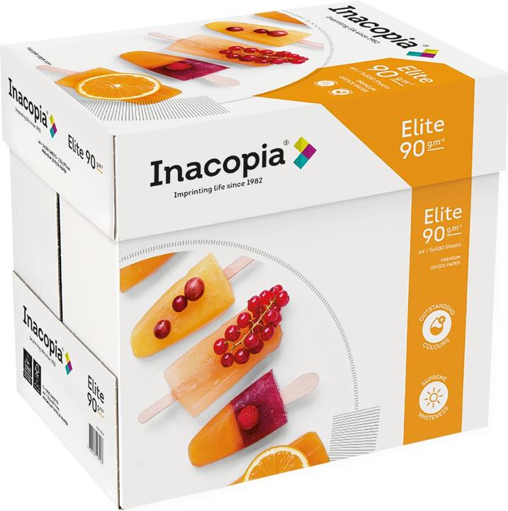 Produktbild Inacopia Kopierpapier Elite, A4, 90 g/m² (90 g/m², A4)