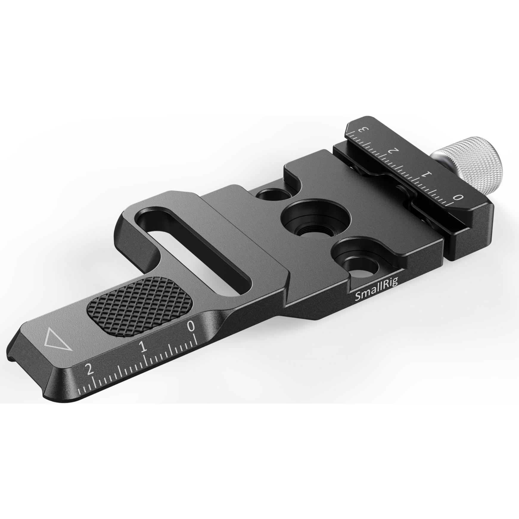 SmallRig Morsetto A Sgancio Rapido Arca Per Gru Zhiyun M2 Dpc2508, Accessori video, Nero, Argento