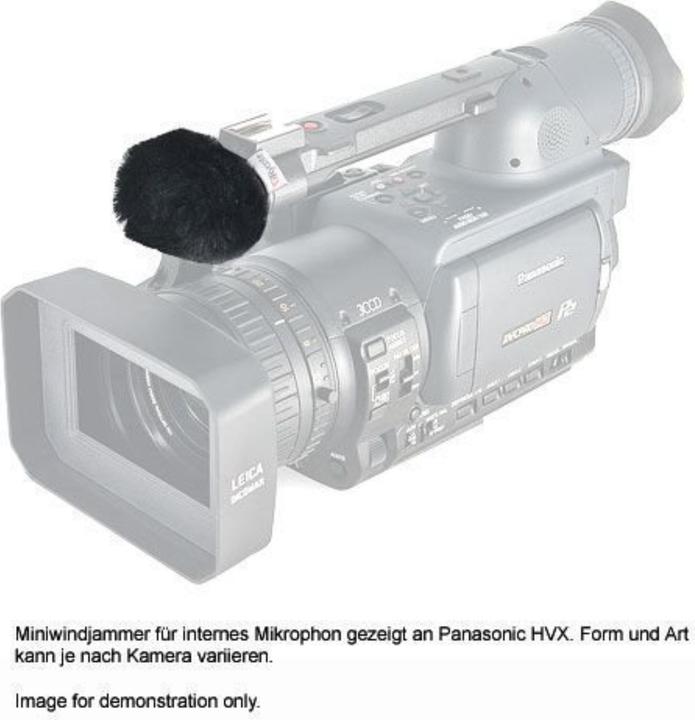 Actual product image Rycote Sony HDR Fx-1/Z1 Mini Windjammer (Short Fur) (Skins)
