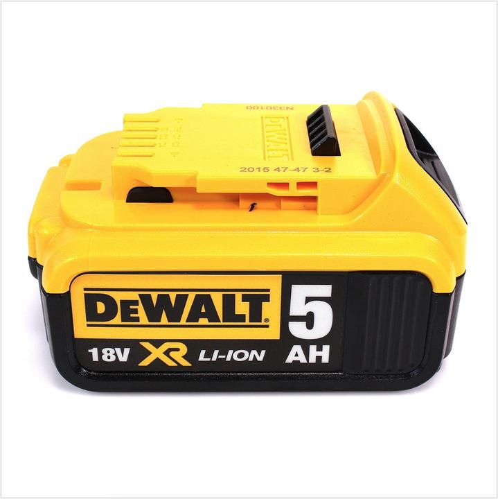 Productafbeelding DeWalt DCG 412 Accu haakse slijper 18V 125mm + 1x accu 5.0Ah - zonder lader (125 mm)