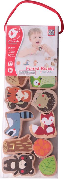 Immagine prodotto Classic World Perline di legno del mondo classico Animali della foresta