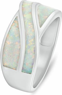 Produktbild Brilio Silver - Dazzling silver ring with zircons RI132W - Circuit: 54 mm (54)