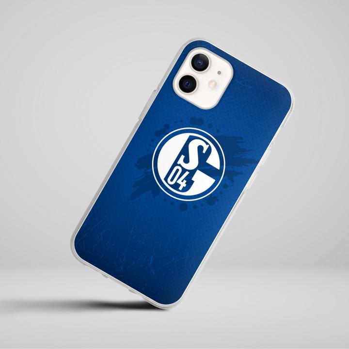 Produktbild DeinDesign Silikon Hülle für Apple iPhone 12 Pro Handyhülle Case Smartphone Schutzhülle Bundesliga FC Schalke (Apple iPhone 12 Pro)