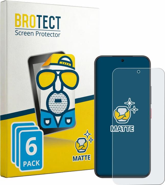 Produktbild BROTECT Entspiegelungsfolie für Nubia Air Pro Displayschutz Displayschutzfolie Folie Matt