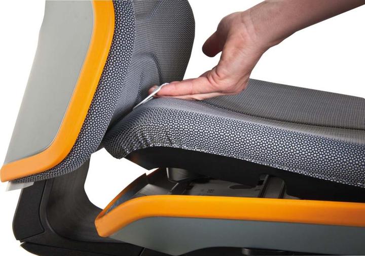 Produktbild Bimos Polster für Arbeitsstuhl Neon, ESD, Stoff, schwarz