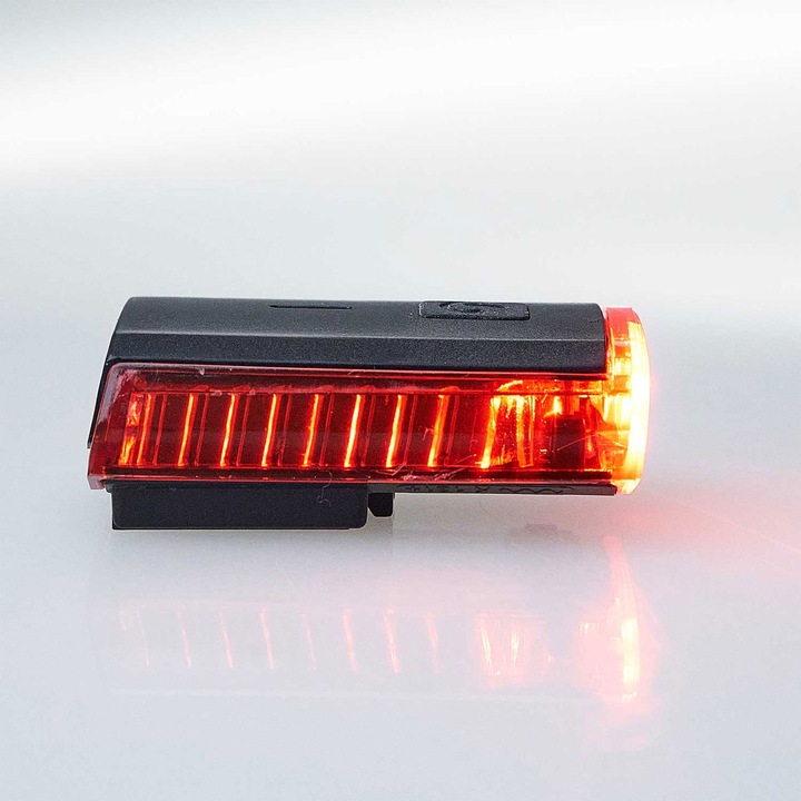 Actual product image Filmer Bicycle rear light 49023, battery-operated