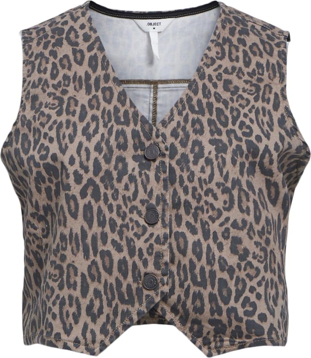 Produktbild Object Leoprint Weste (XL)