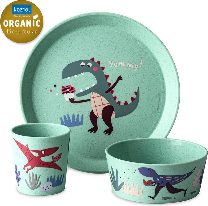 Actual product image Koziol Children's crockery Rex 3 pcs