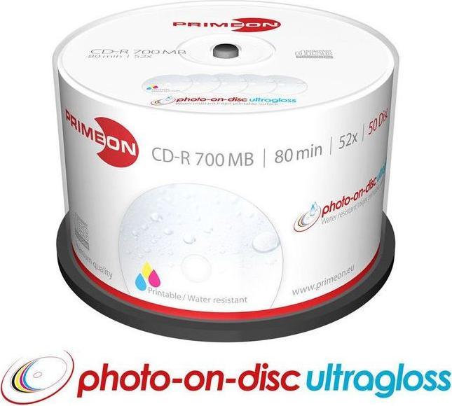 Actual product image Primeon Cd-R (50 x)
