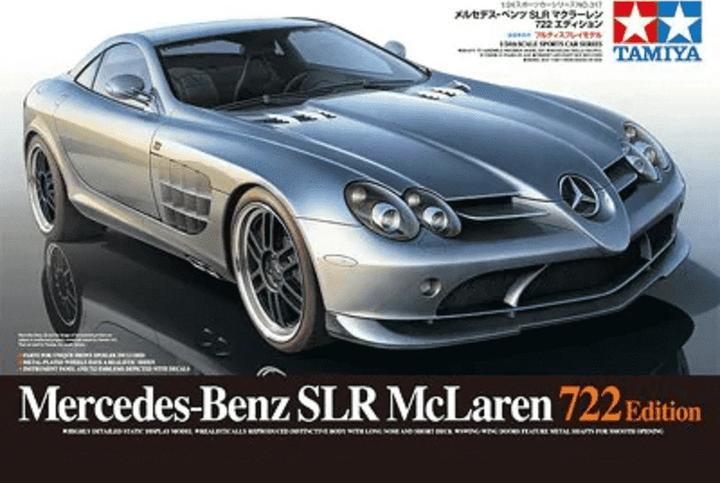 Actual product image Tamiya Mercedes Benz SLR722