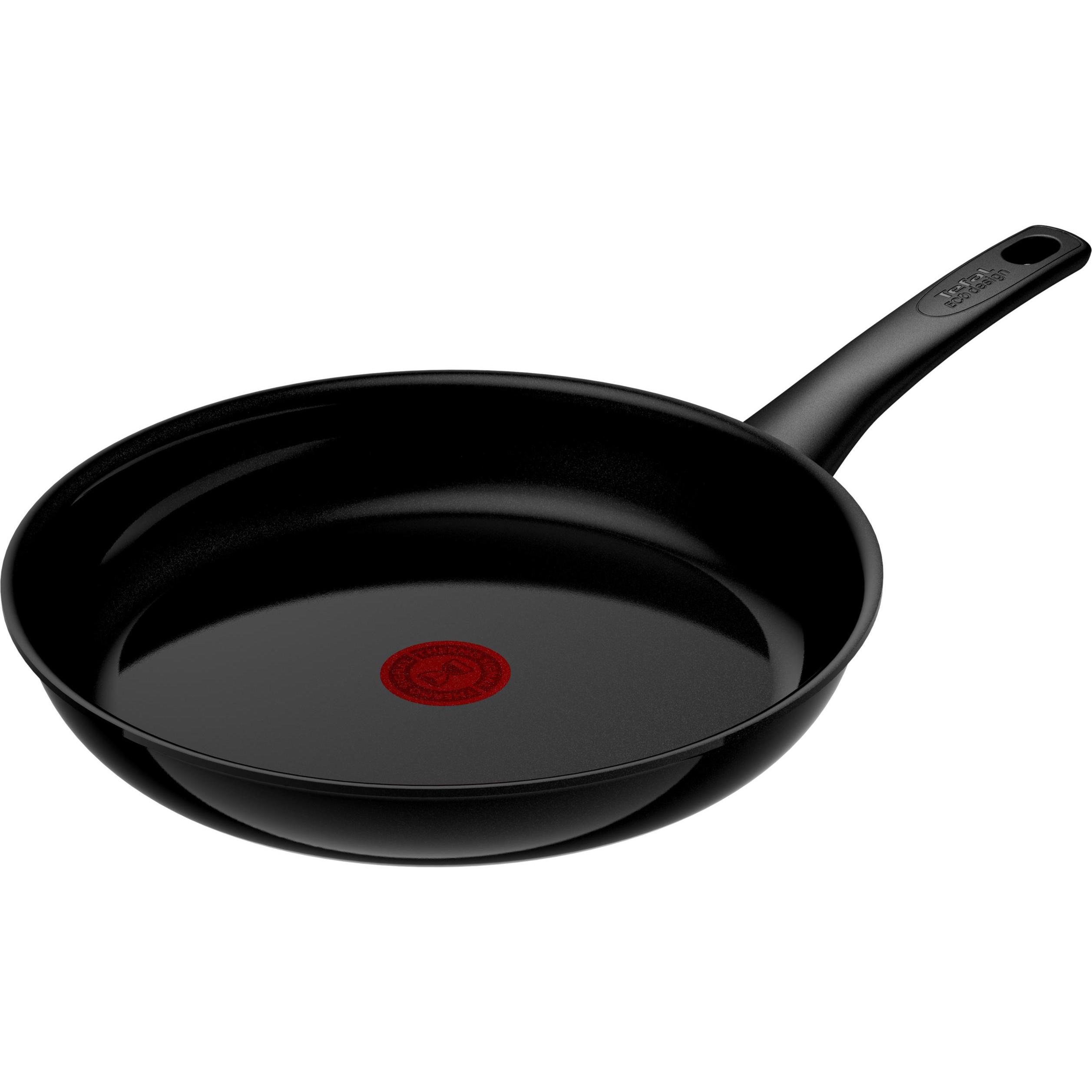 Tefal Bratpfanne Renew Black On 28cm, Pfanne + Kochtopf, Schwarz