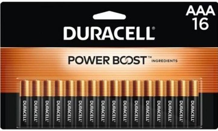 Actual product image Duracell Plus AAA Batteries with Power Boost (16 pcs., AAA / LR03 / Micro / R03 / AM4 / MN2400 / KR03)