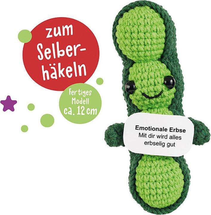 Actual product image Emotional Support Veggies Häkelset