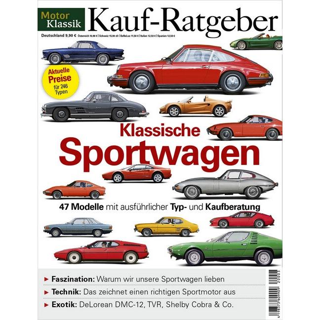 Motor Klassik Kaufratgeber - Klassische Sportwagen, Ratgeber